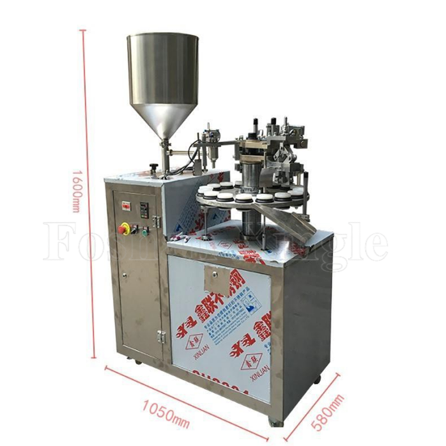 Automatische Zahnpastatube-Verschließmaschine aus Edelstahl