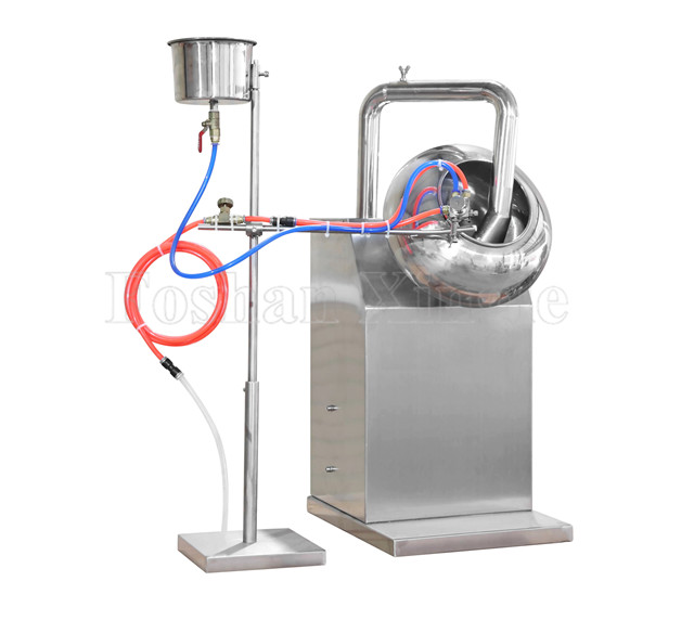 Chemische automatische Rotationstrommel-Beschichtungsmaschine für Süßigkeitentabletten