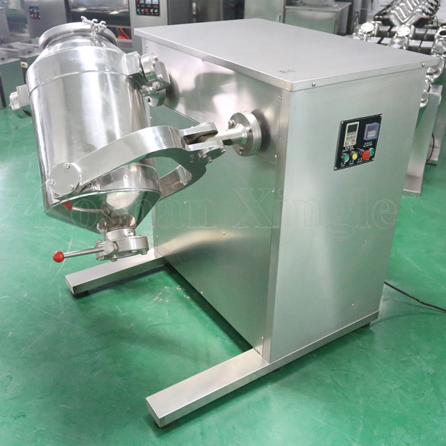 3D Spice Food Drum Mixer Pulvermischmaschine