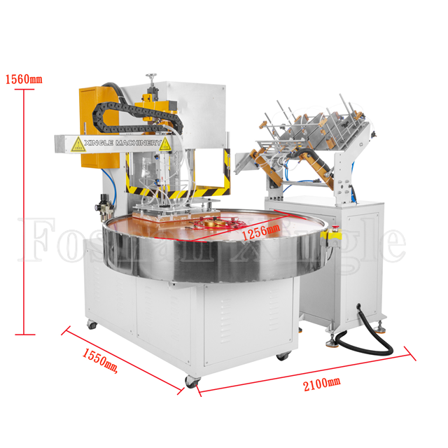 Automatische rotierende Batterie-Zahnbürsten-Blisterverpackungsmaschine