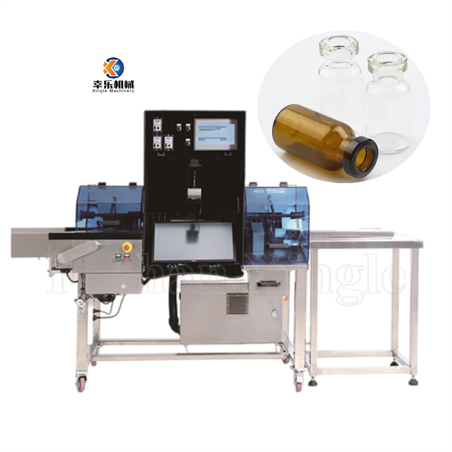 Automatische optische Inspektionsmaschine für Fläschchen und Glasflaschen mit visuellem Licht