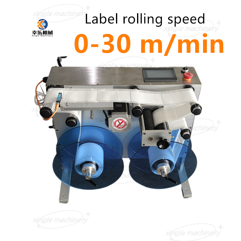 Elektrischer Rollenaufwickler für den Tisch, automatische Etikettenaufwickelmaschine