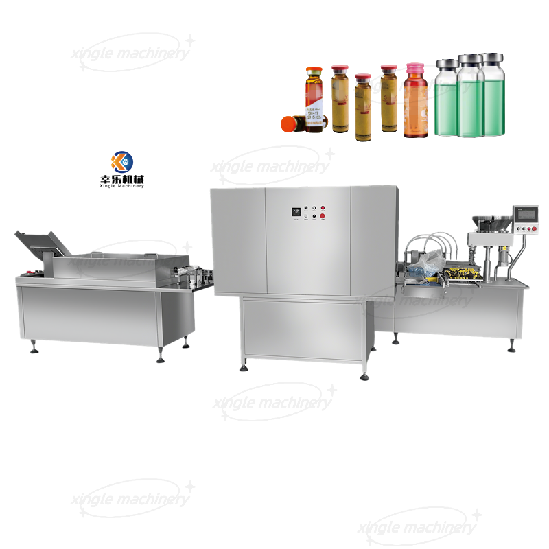10 ml 20 ml Fläschchen Oral Liquid Medium Low Speed ​​Linkage Filling Line