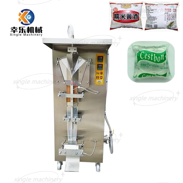 Automatische Flüssigkeitsverpackungsmaschine für kleine Milchwasserbeutel