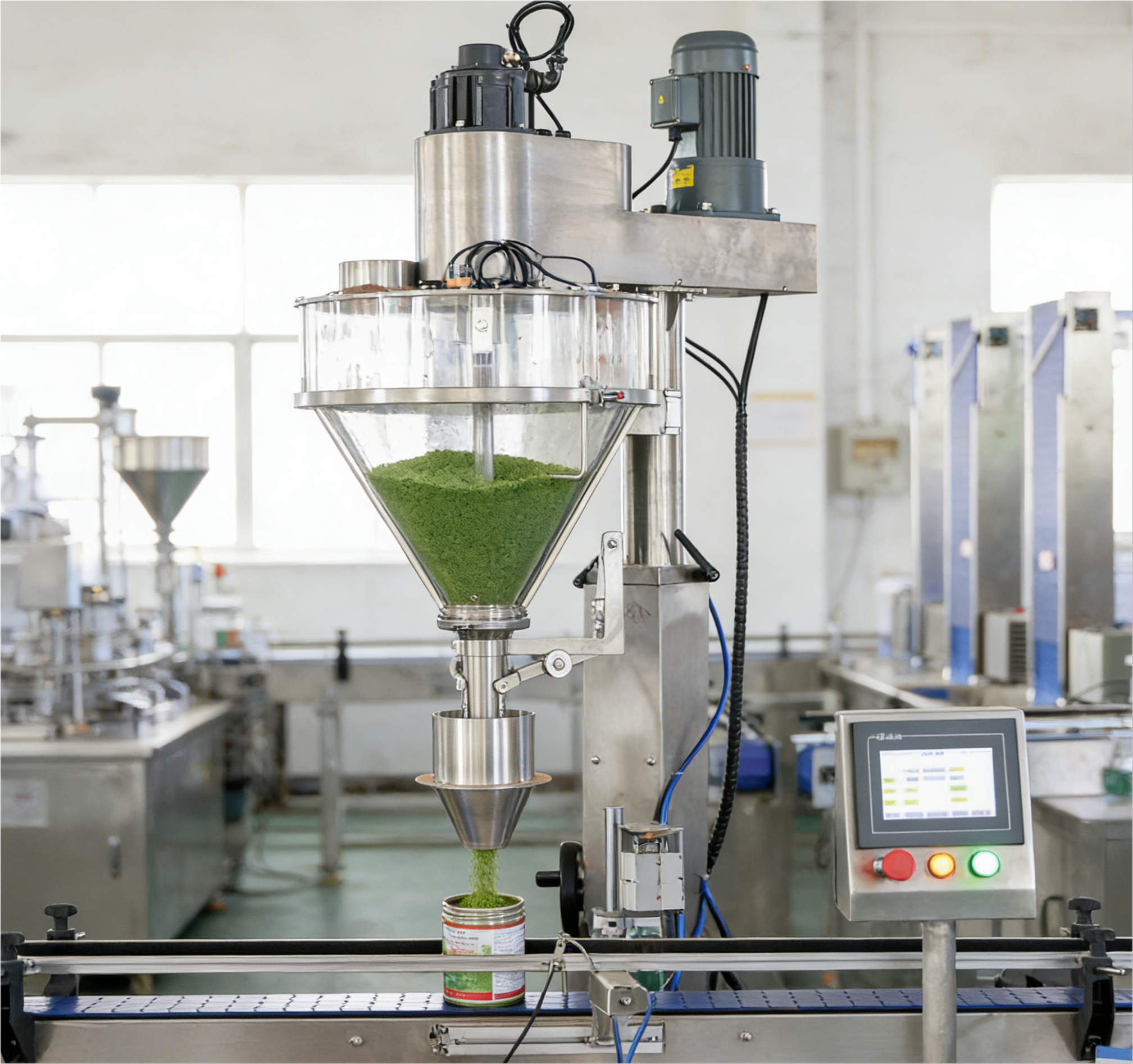 Pulverf&uuml;llmaschine