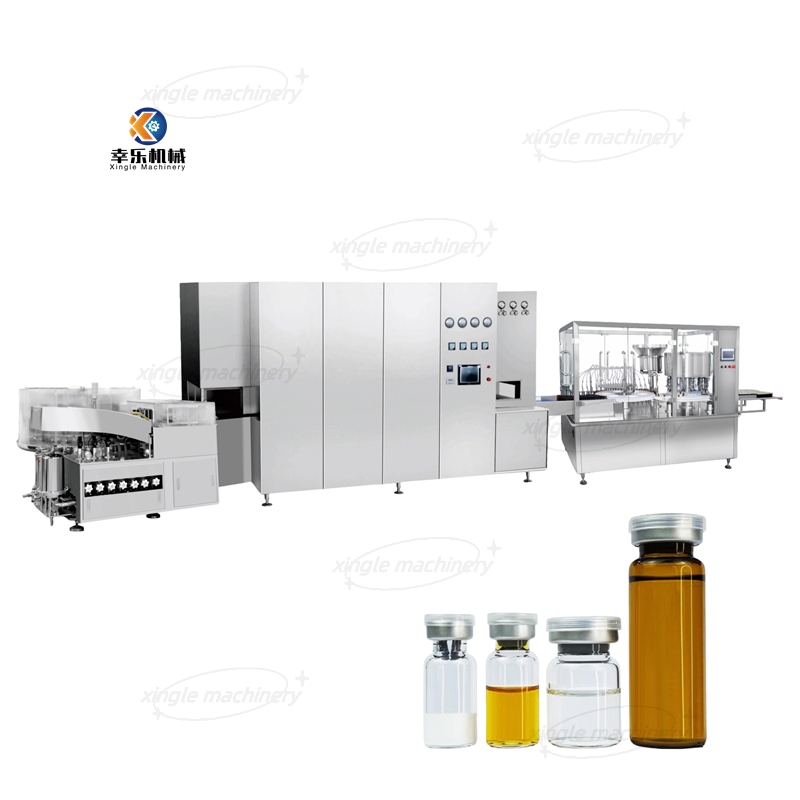 Hochgeschwindigkeits-Produktionslinie für 5-25-ml-Fläschchenfüllmaschinen für orale Flüssigkeiten