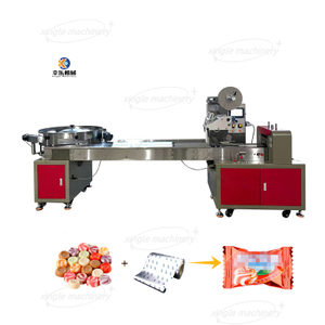 Automatische Hochgeschwindigkeitsverpackungsmaschine für Süßigkeitenbeutelkissen