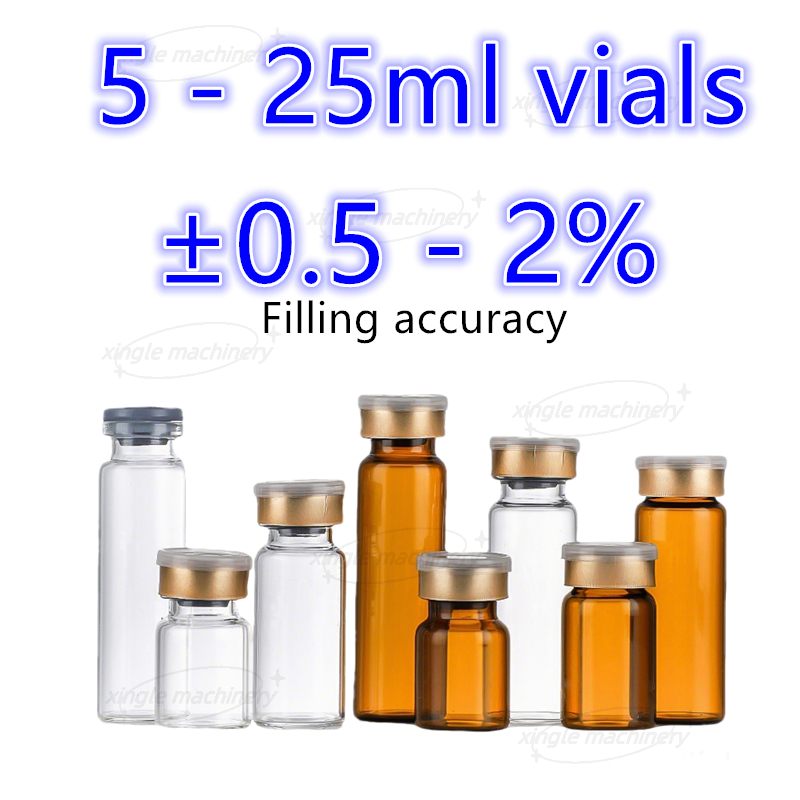 Hochgeschwindigkeits-Produktionslinie für 5-25-ml-Fläschchenfüllmaschinen für orale Flüssigkeiten