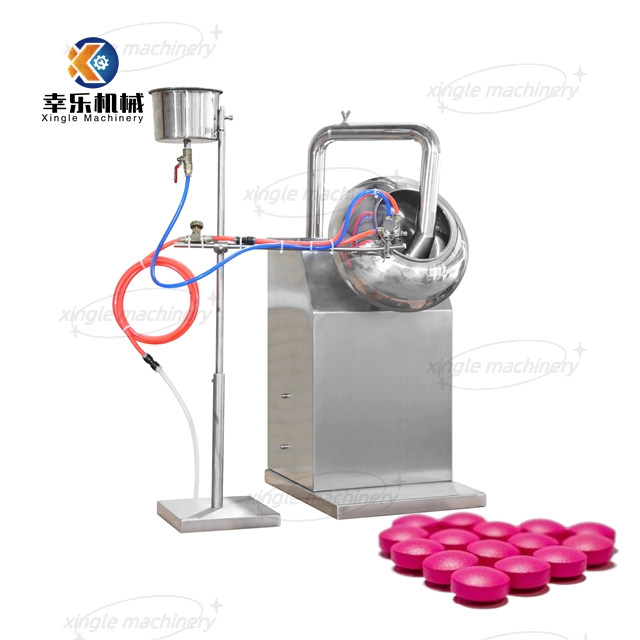 Geräuscharme Hochgeschwindigkeits-Tablettenbeschichtungsmaschine für Tabletten