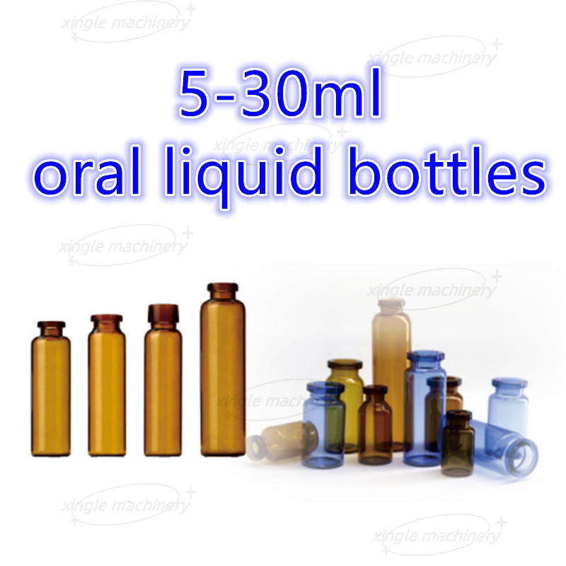 Maschine zum Füllen und Verschließen von 5-30-ml-Fläschchen mit oraler Flüssigkeit
