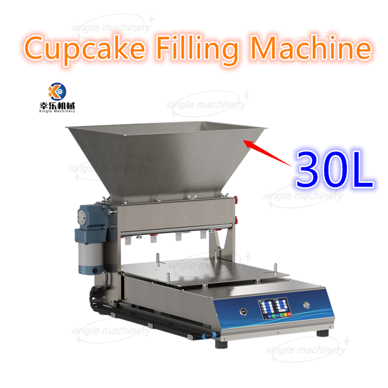 Kleine automatische Tischfüllmaschine für Schokoladen-Cupcakes