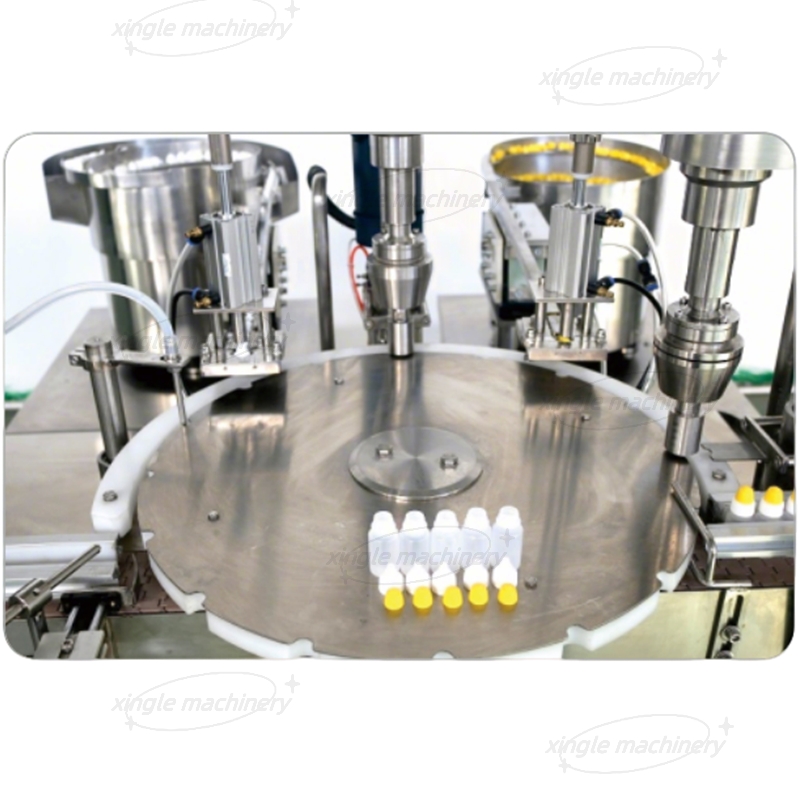 Automatische Augentropfen-Abfüll- und Verschließmaschine für 2-30-ml-Fläschchen