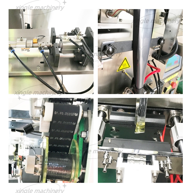 Automatische Verpackungsmaschine für wasserlösliche Filmflüssigkeiten