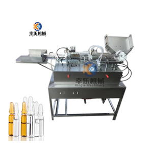 Kundenspezifische 2-Nadeln-5-10-ml-Ampullenfüll- und Verschließmaschine