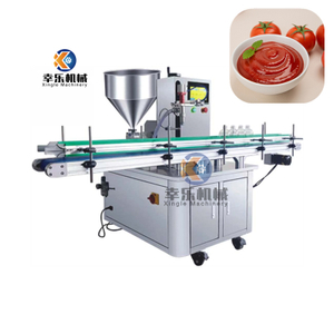 Vollautomatische Einkopf-Tomatenmark-Abfüllmaschine mit Rotorpumpe