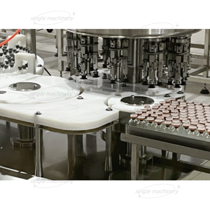 Kunststoff-Glasfläschchen-Flaschenverschließer, planetarische automatische Verschließmaschine