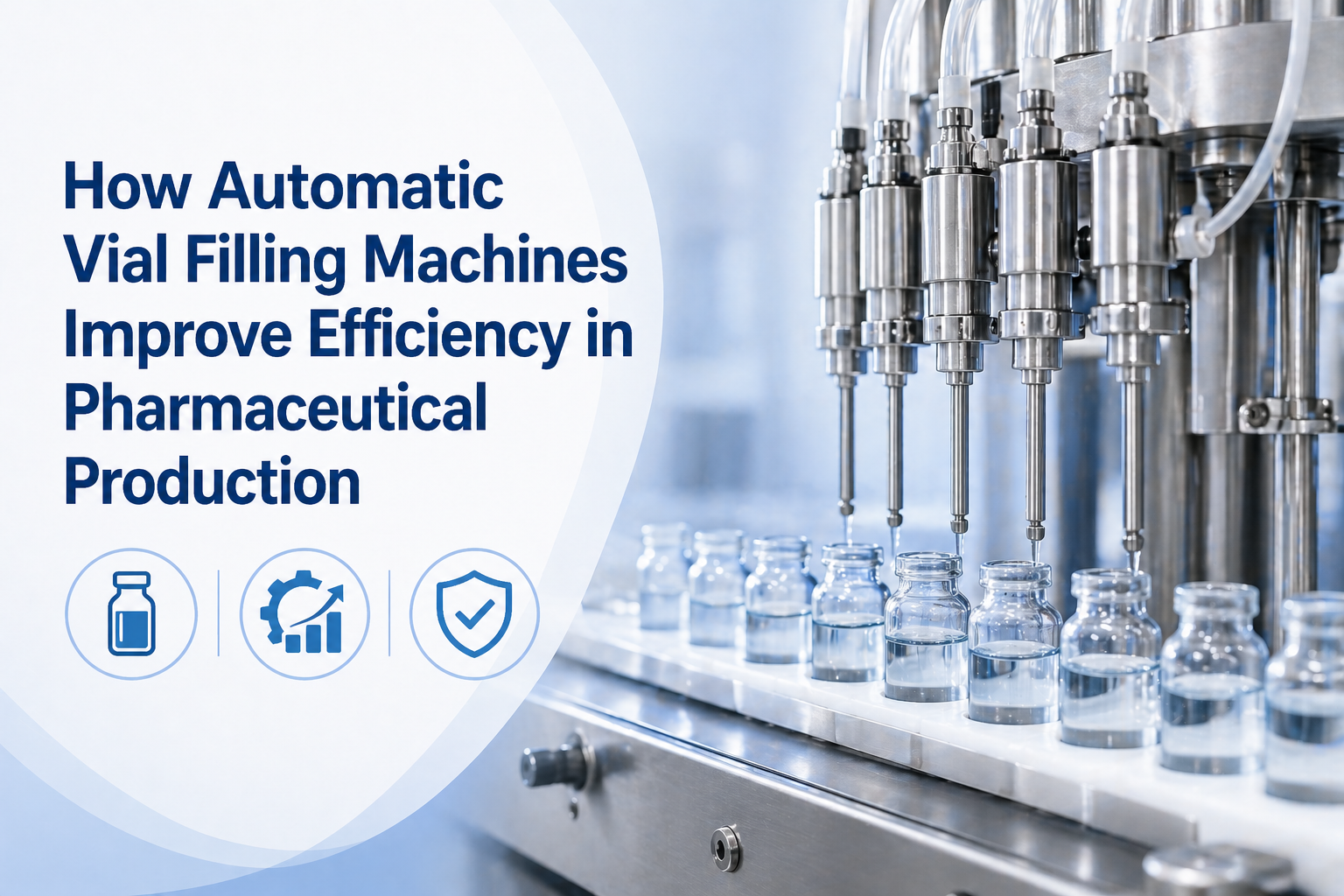 Wie automatische Fläschchenfüllmaschinen die Effizienz in der pharmazeutischen Produktion verbessern